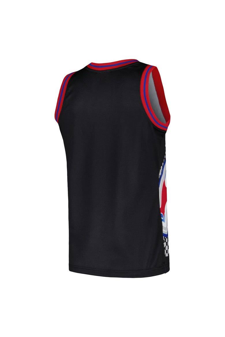 Men's Mitchell & Ness Black New England Patriots Big Face 7.0 Fashion Tank Top, Alternate, color, Black