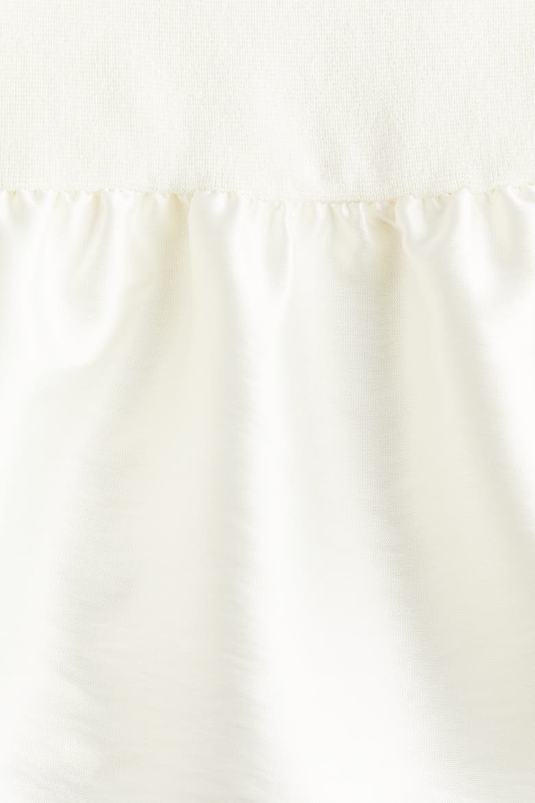 Bow-detail Top, Alternate, color, Cream