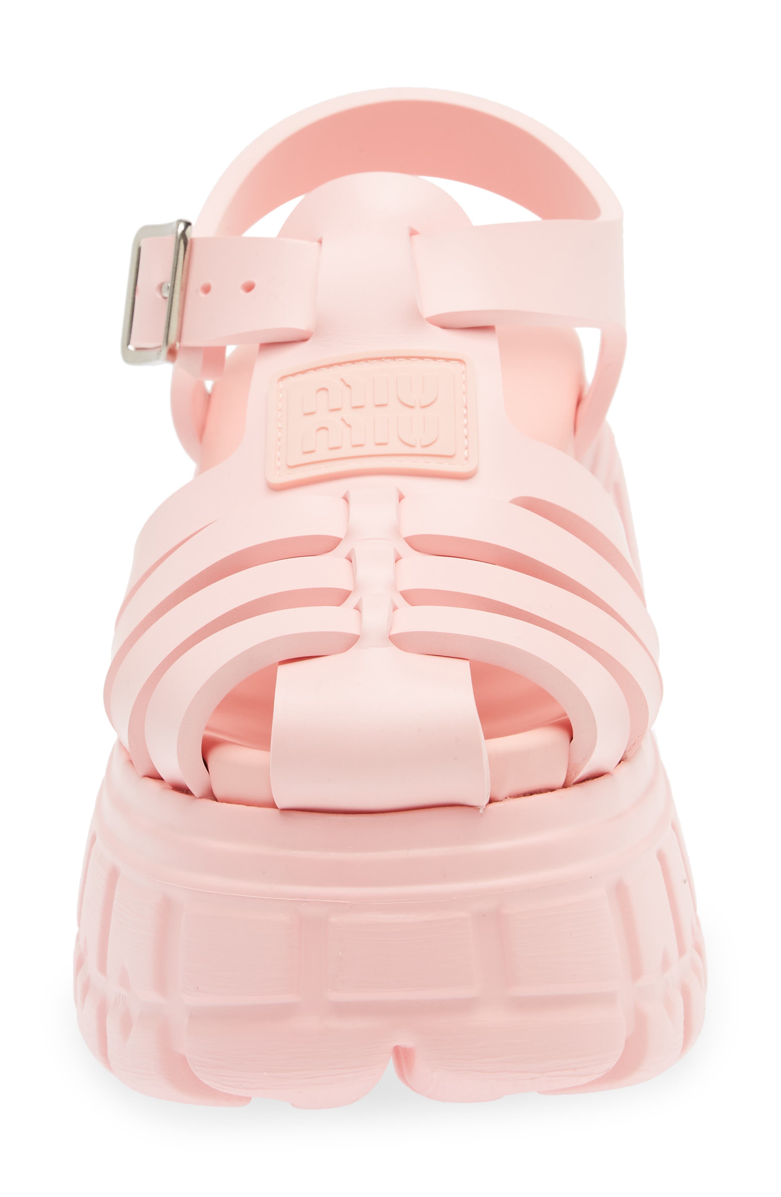 Tire Platform Fisherman Sandal, Alternate, color, ROSA