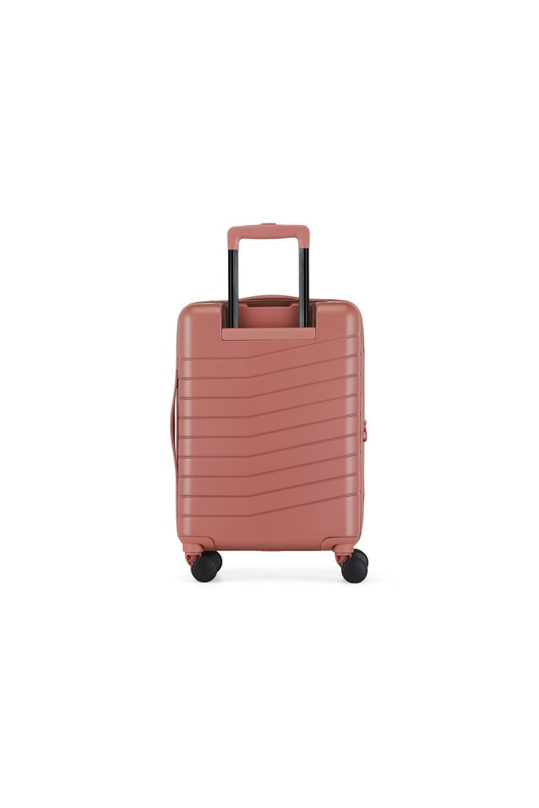 Munich 3 Piece Hardside Luggage Set with Expansion, Alternate, color, Brick