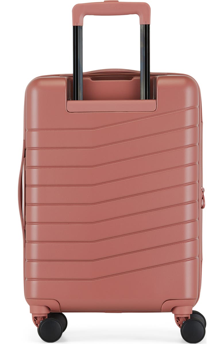 bugatti Munich 3 Piece Hardside Luggage Set with Expansion, Alternate, color, Brick