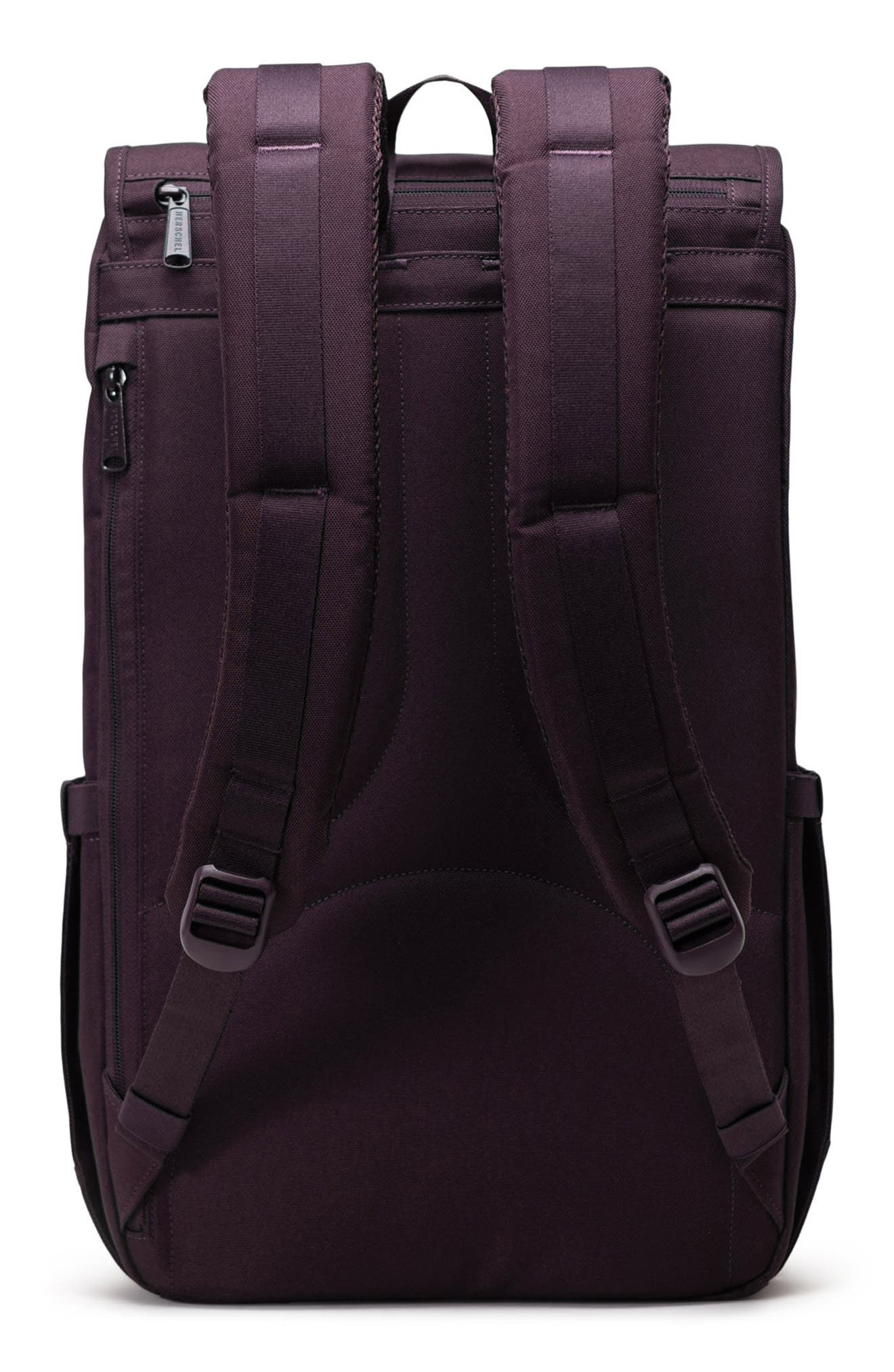 Little America Recycled Polyester Backpack, Alternate, color, PLUM PERFECT