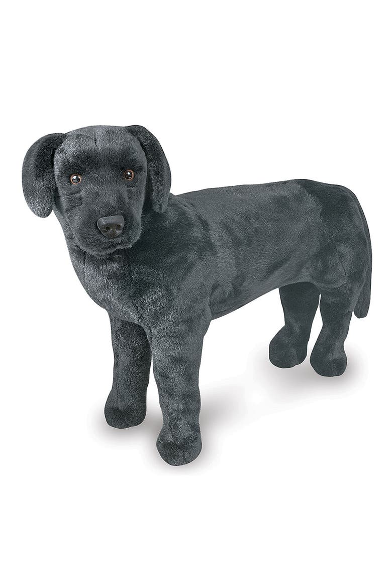 Oversized Black Lab, Alternate, color, BLACK