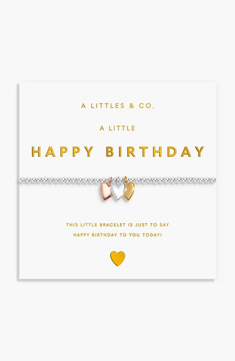 A Little Charmed Moments 'Happy Birthday' Bracelet