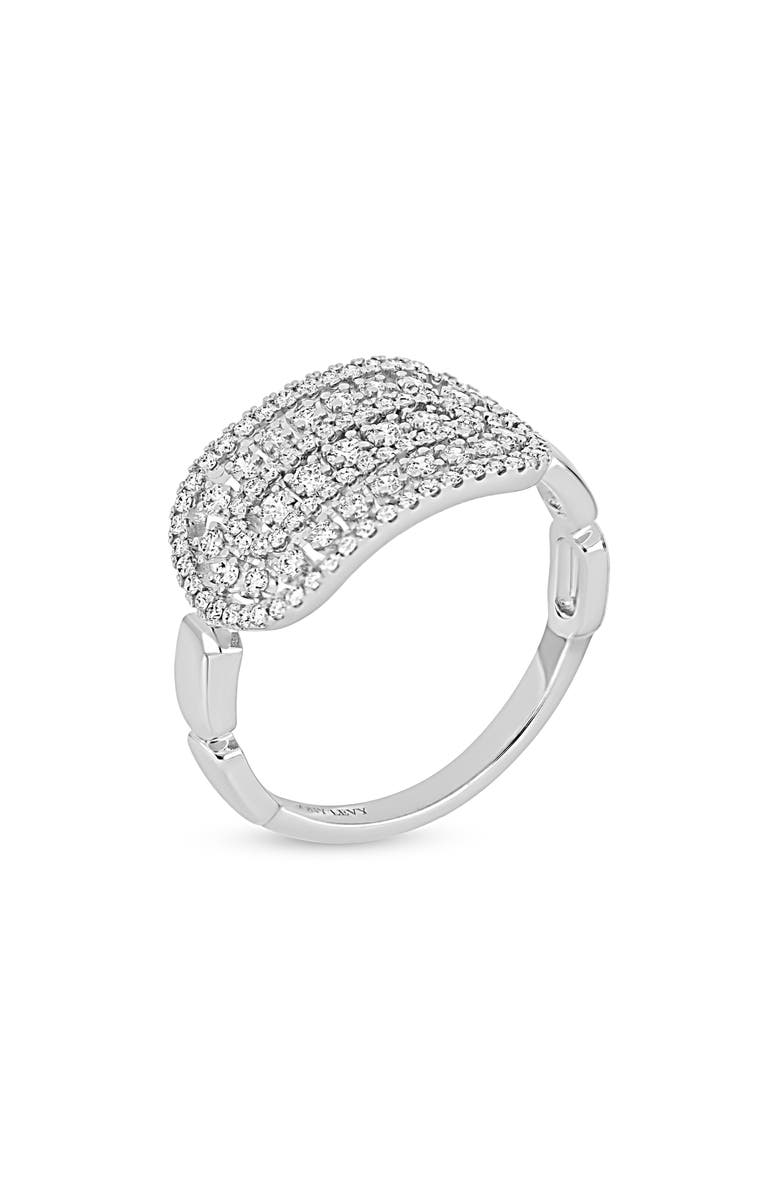 Bony Levy 18K Gold Diamond Trend Ring, Alternate, color, 18Kw