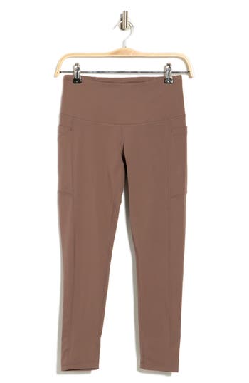 Z By Zella Perform High Waist Pocket 7/8 Leggings In Gray