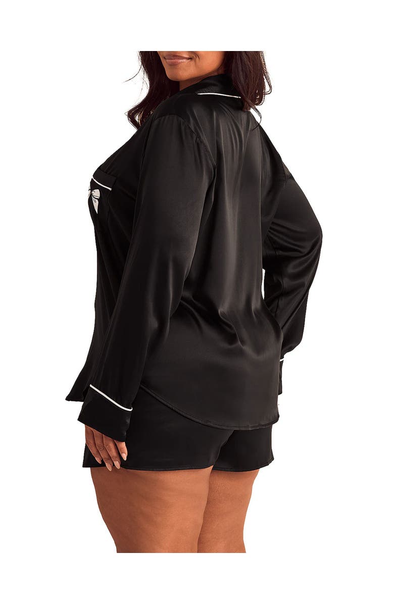 Adore Me Sammie Pajama Set, Alternate, color, Black