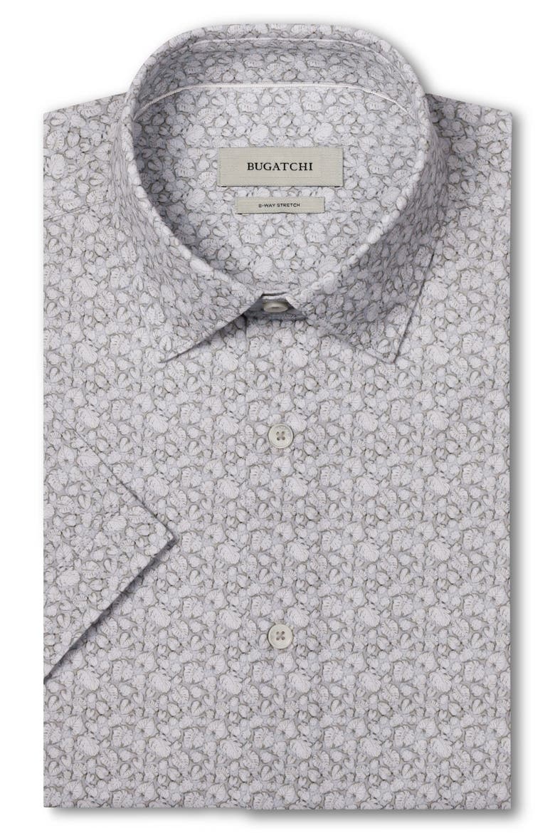Miles OoohCotton® Floral Short Sleeve Button-Up Shirt, Alternate, color, AVOCADO