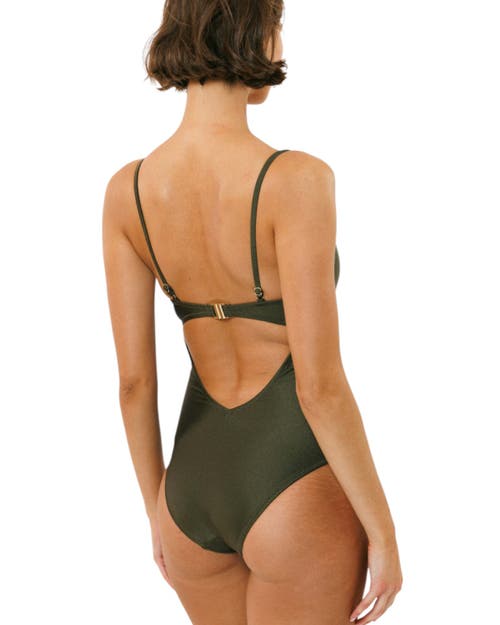 Biliblond Onepiece Jordan In Shiny Olive