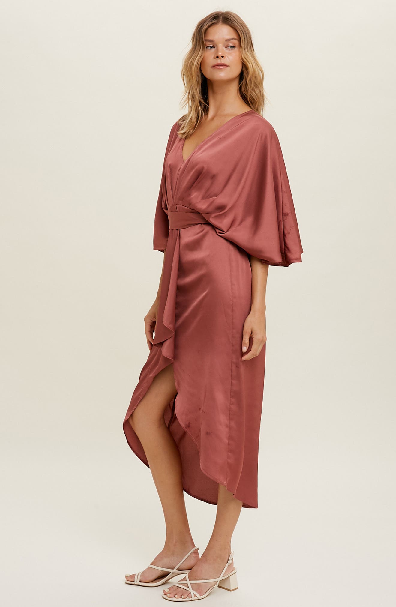 Faux Wrap Dress - image 4