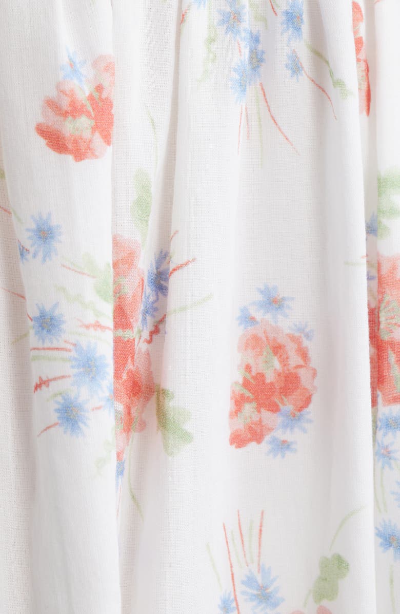 Hill House Home The Scarlett Nap<sup>®</sup> Fit & Flare Midi Dress, Alternate, color, Sunburst Blossoms