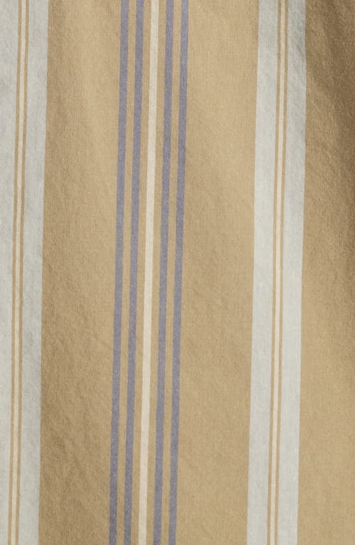 Bp. Boxy Camp Short Sleeve Button-up Cotton Shirt In Neutral
