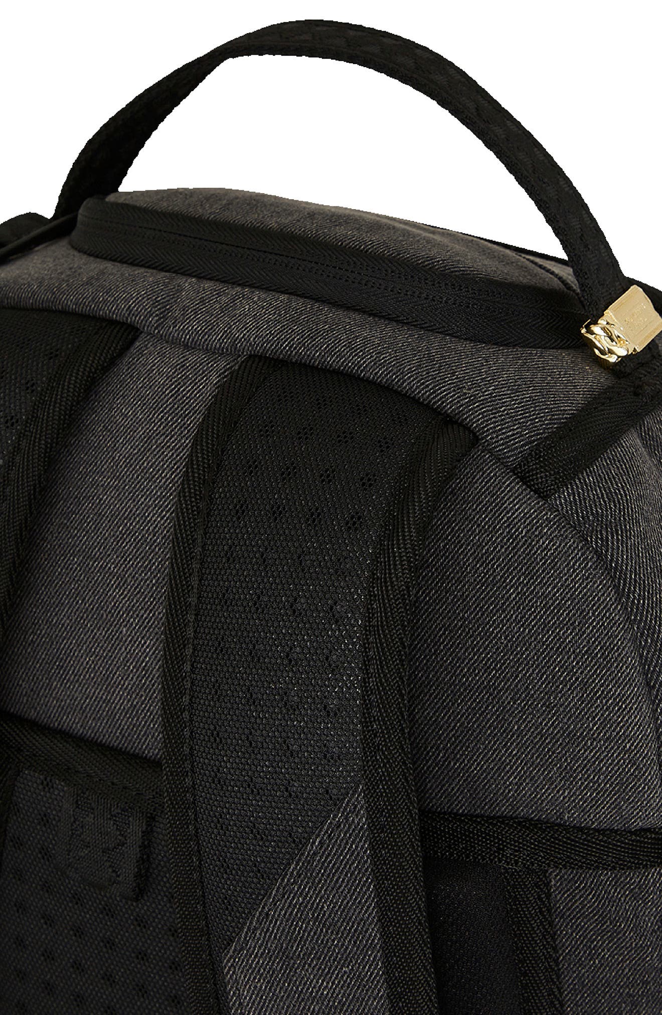 Sprayground Kids' Shark Denim Backpack, Alternate, color, 