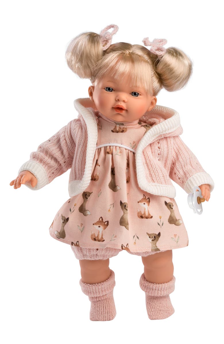 Llorens Brooke 13" Soft Body Baby Doll, Main, color,