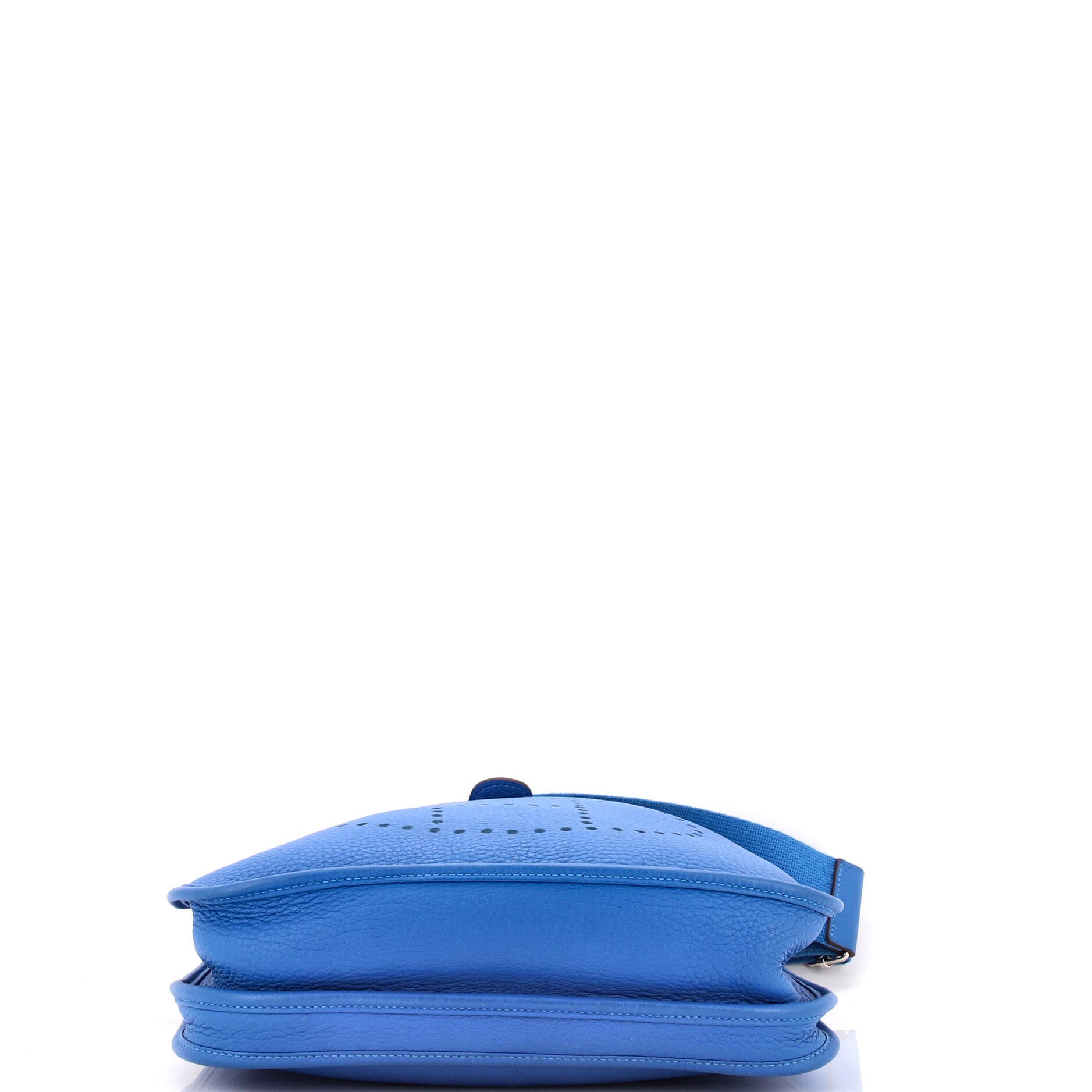 Pre-Owned Hermes Evelyne Bag Gen III Clemence PM, Alternate, color, Mykonos