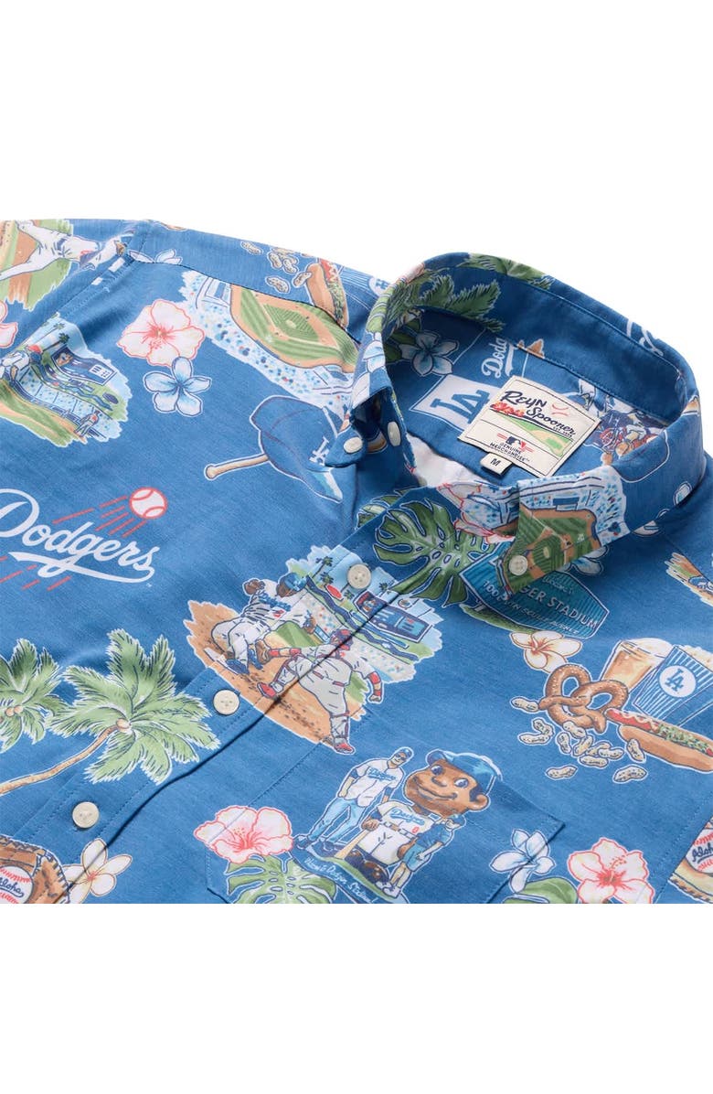Reyn Spooner Blue Los Angeles Dodgers, Alternate, color, 