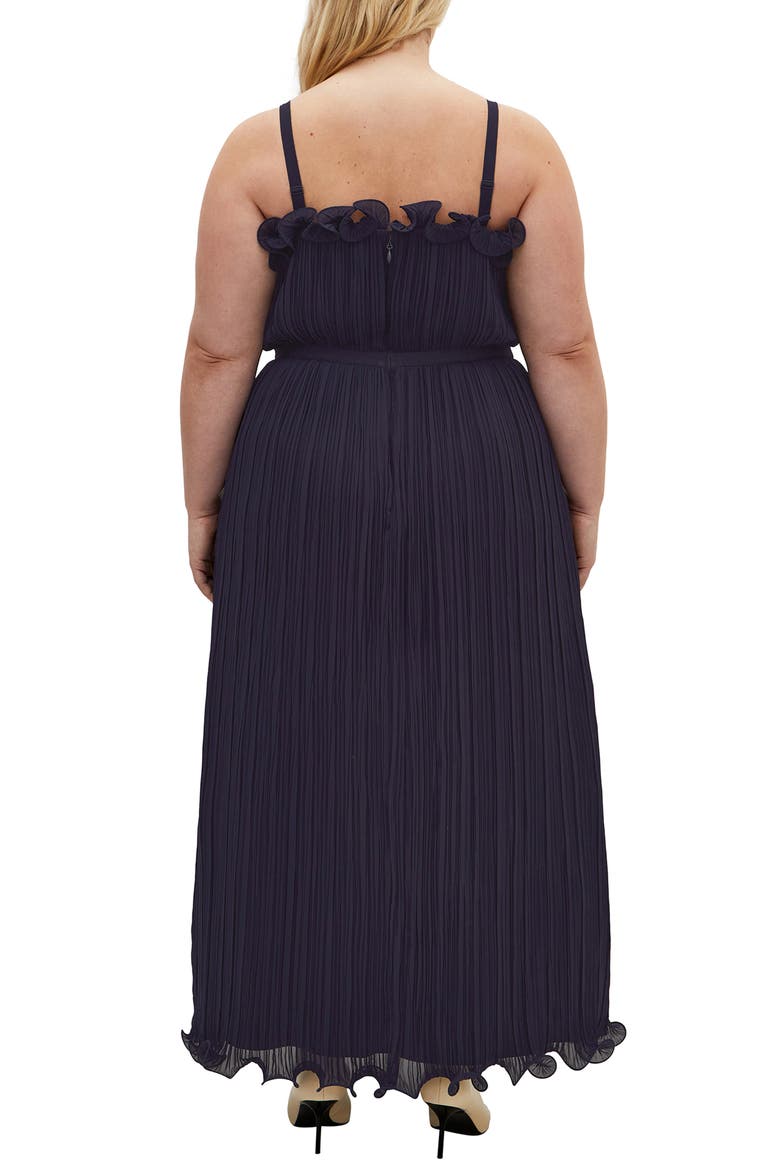 Opulent Maxi Dress, Alternate, color, MIDNIGHT