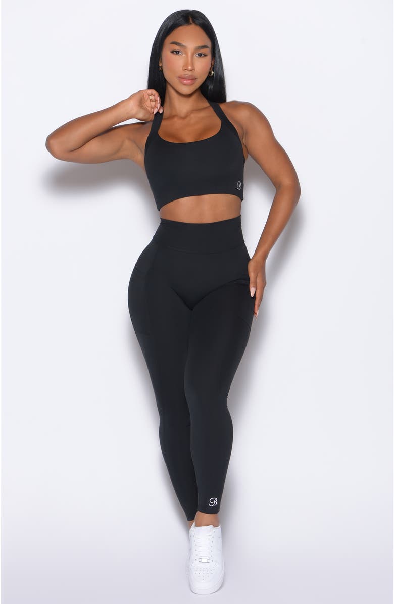 Bombshell Sportswear High Impact Bra, Alternate, color, Black