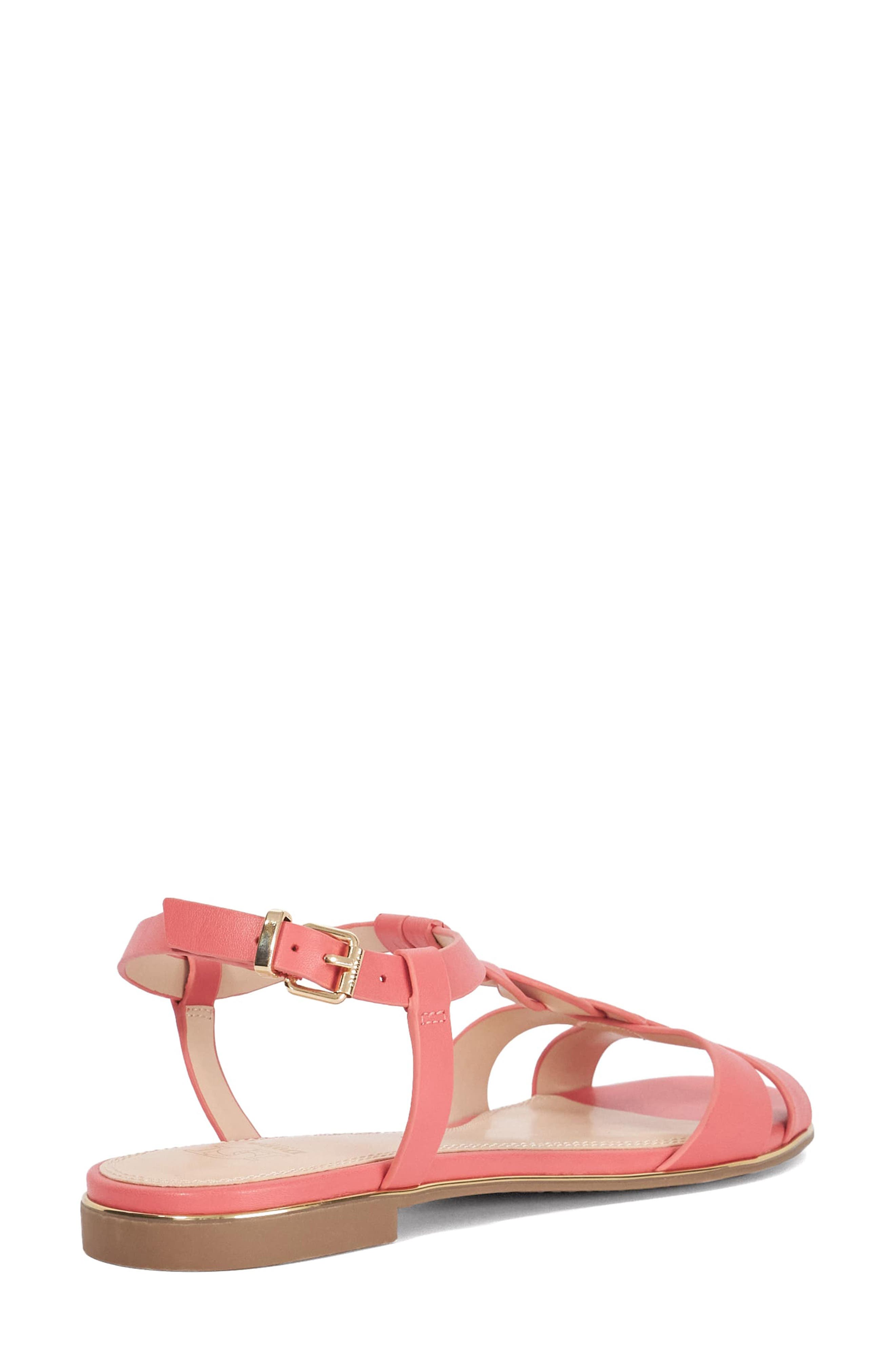 Dune London Lylar Braided Sandal, Alternate, color, Pink