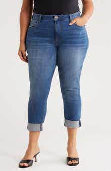 KUT from the Kloth Katy Cuffed Boyfriend Jeans