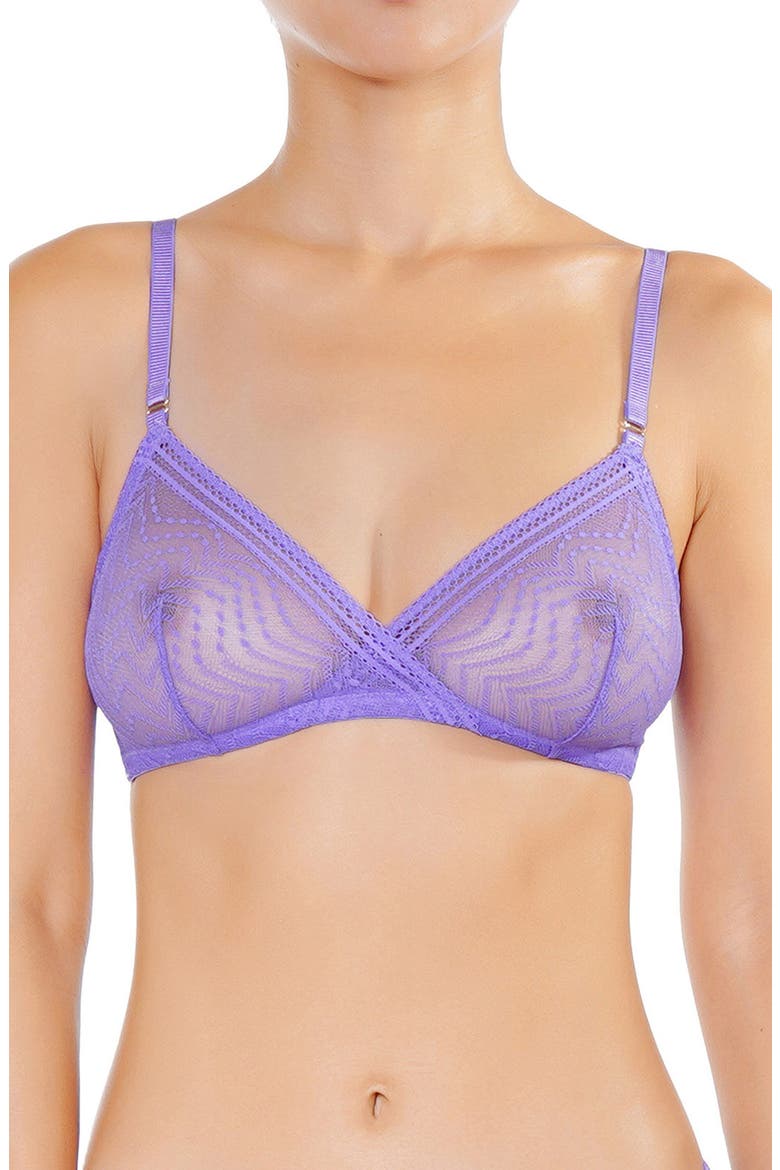 Eclantante Lace Bra, Main, color, PURPLE