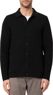 34 Heritage Cotton Blend Snap Front Cardigan