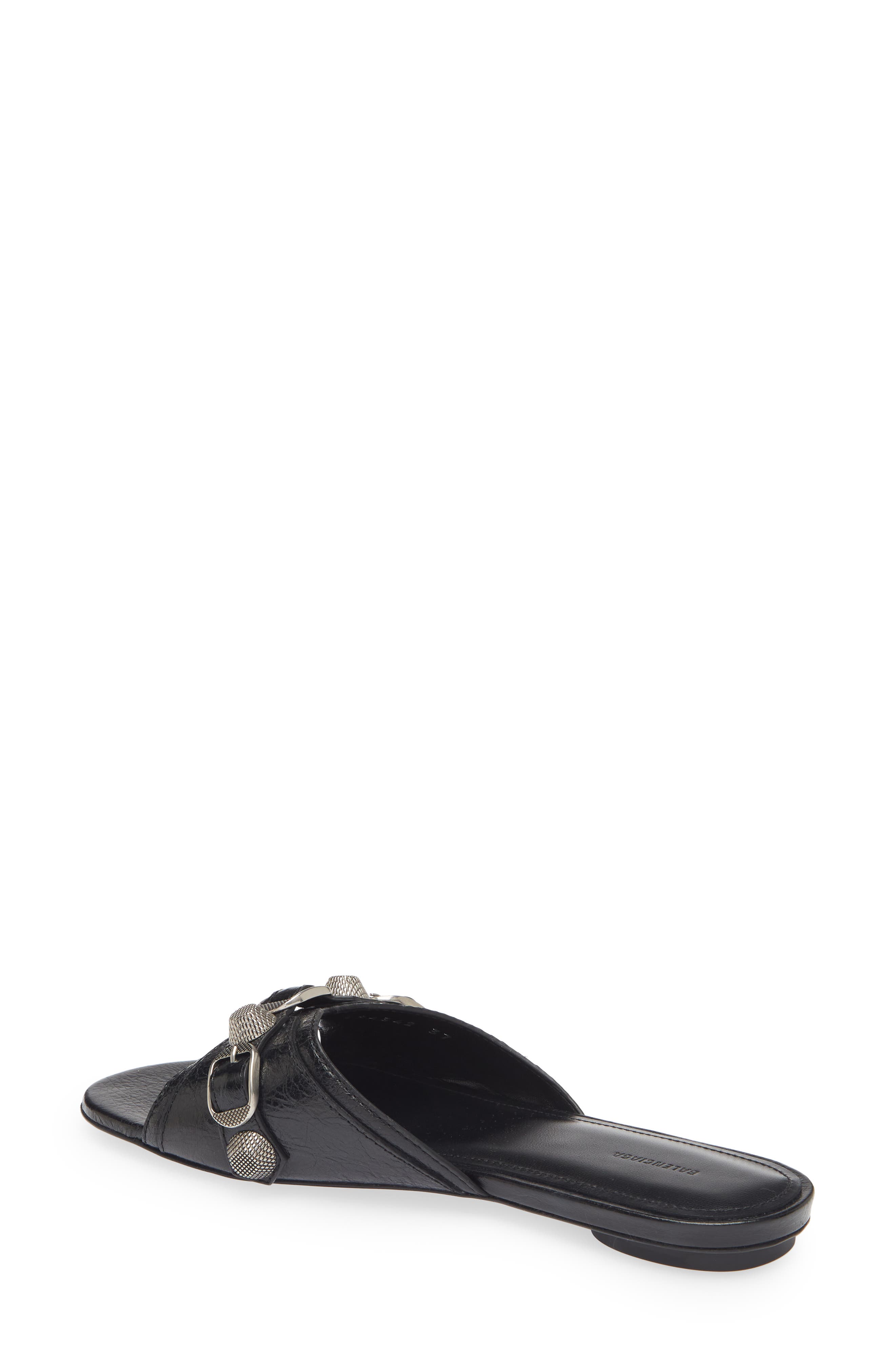 Balenciaga Le Cagole Slide Sandal, Alternate, color, 