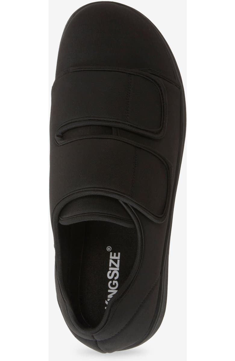 KingSize Extra Wide Antimicrobial Walking Shoe, Alternate, color, Black