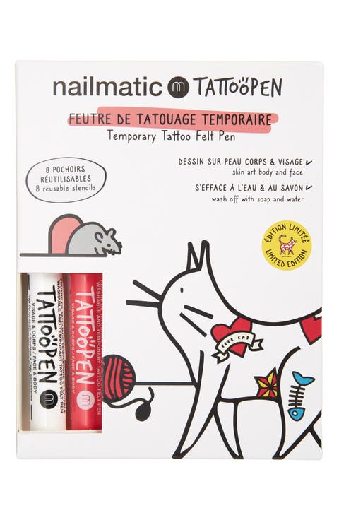 Tattoo Pen Set For Kids