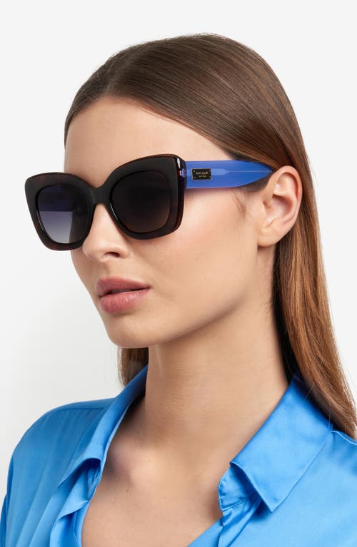 Kate Spade New York Kalie 52mm Gradient Square Sunglasses In Gold