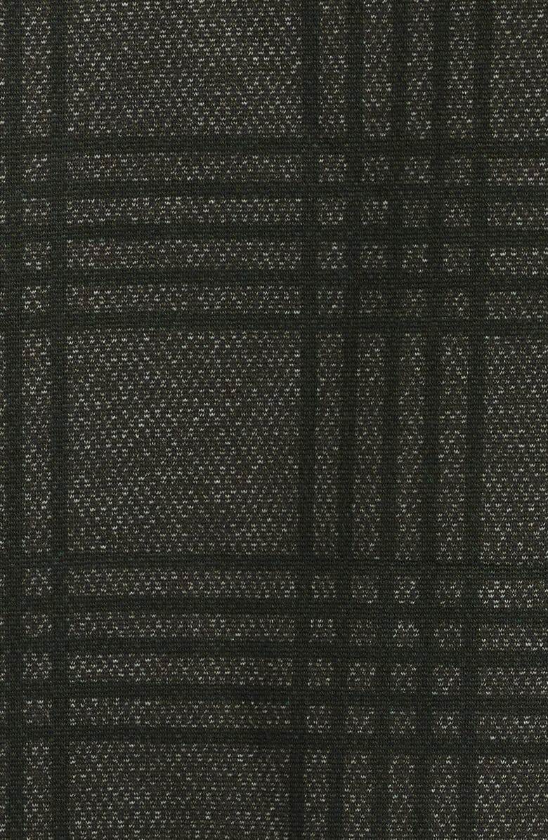 Robert Barakett Upton Plaid Double Knit Overshirt, Alternate, color, Olive