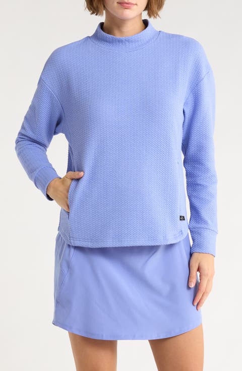 Paige Mock Neck Knit Top