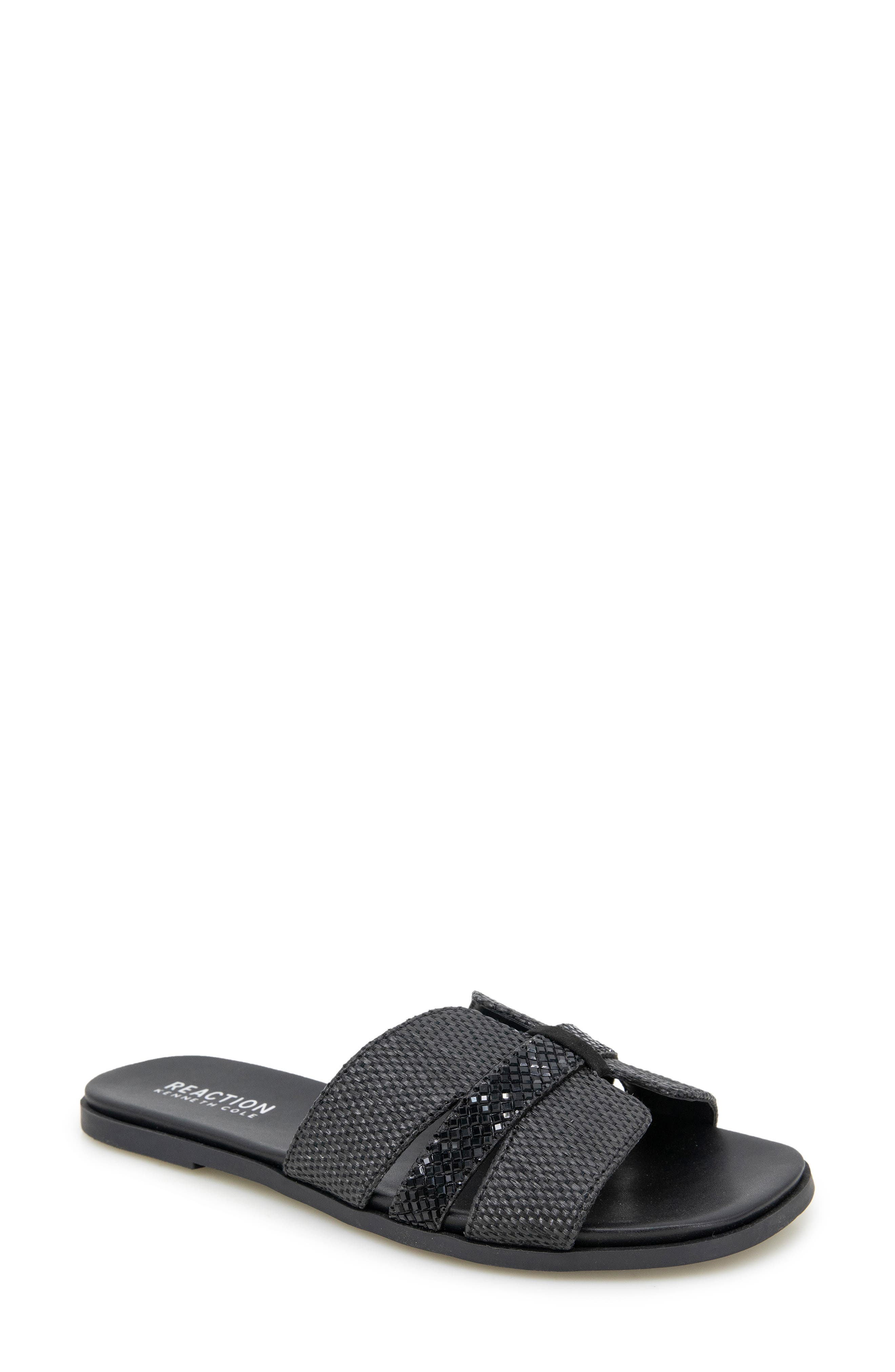 Kenneth Cole Reaction Whisp Rhinestone Slide Sandal, Main, color, 