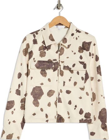 Faux Suede Jacket