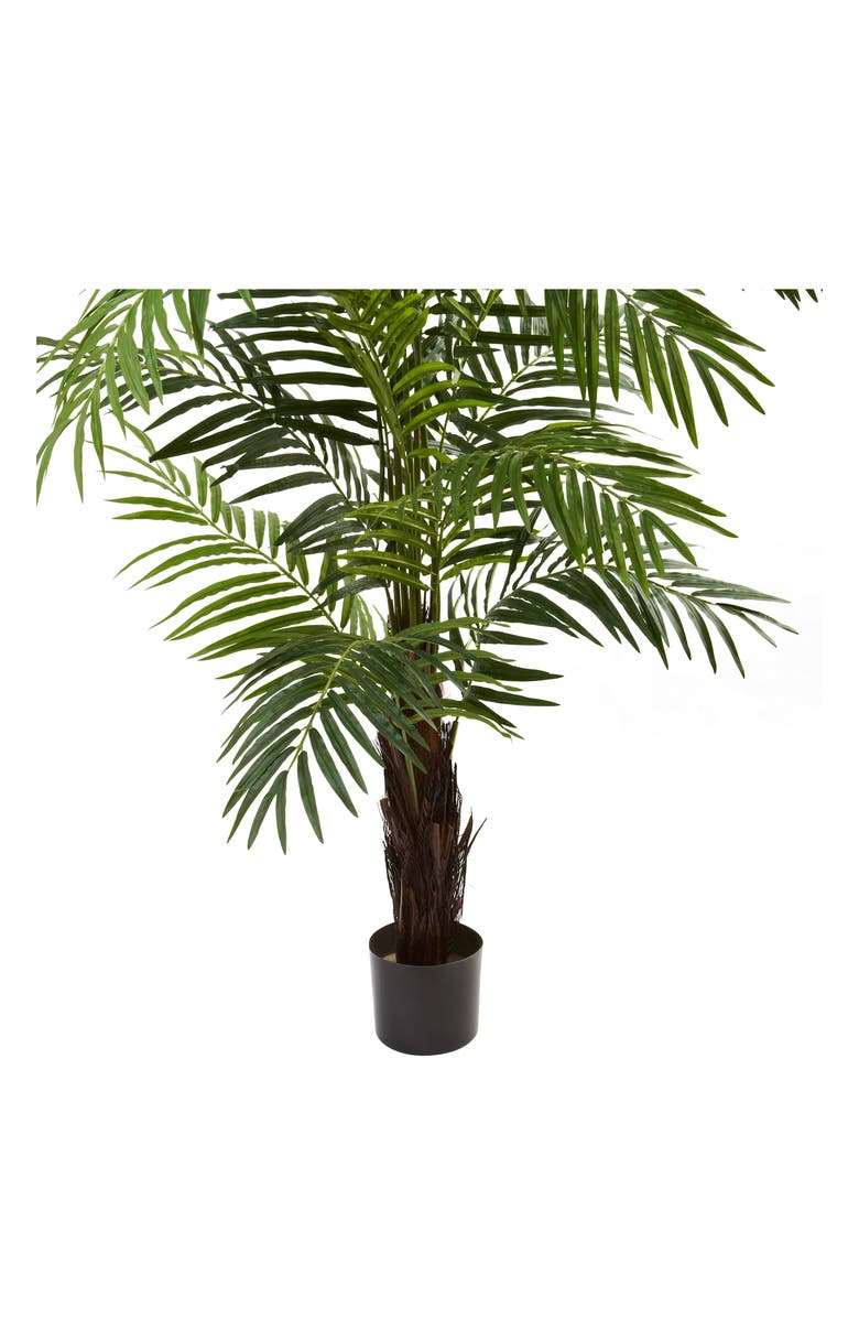 NEARLY NATURAL 6' Artificial Areca Palm Tree, Alternate, color,