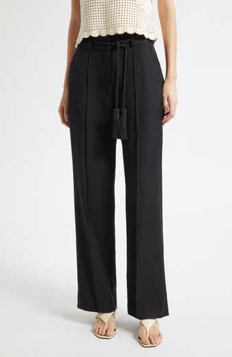 Elspeth Pleat Front Wool Pants