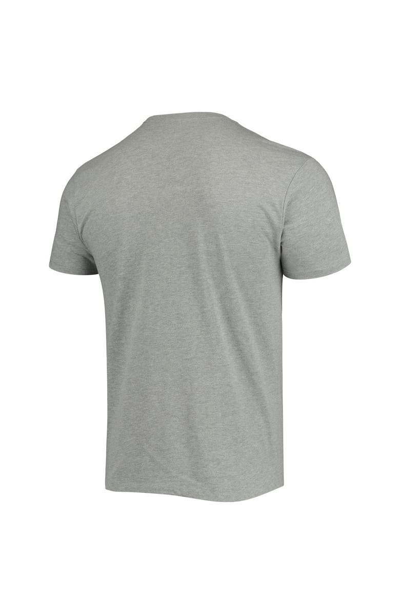 Junk Food Men's Junk Food Heathered Gray Las Vegas Raiders Helmet T-Shirt, Alternate, color, 