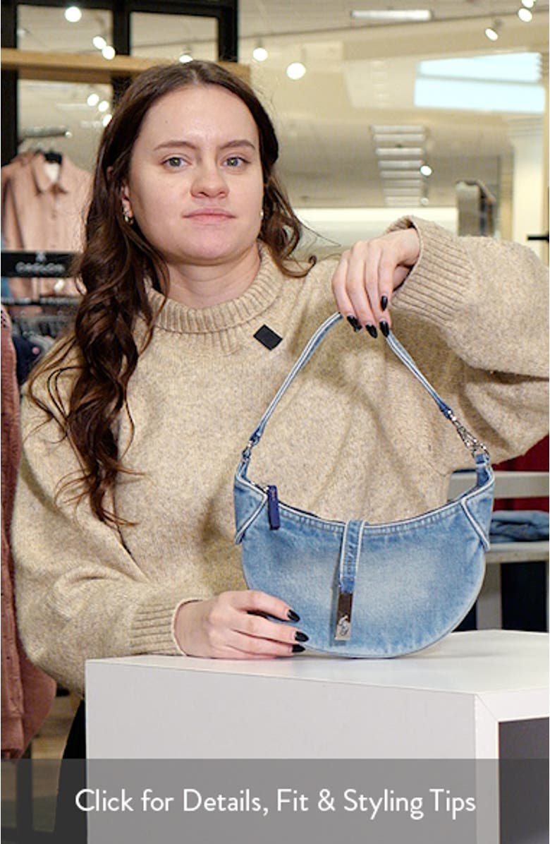 Mini Polo ID Denim Shoulder Bag, sales video thumbnail