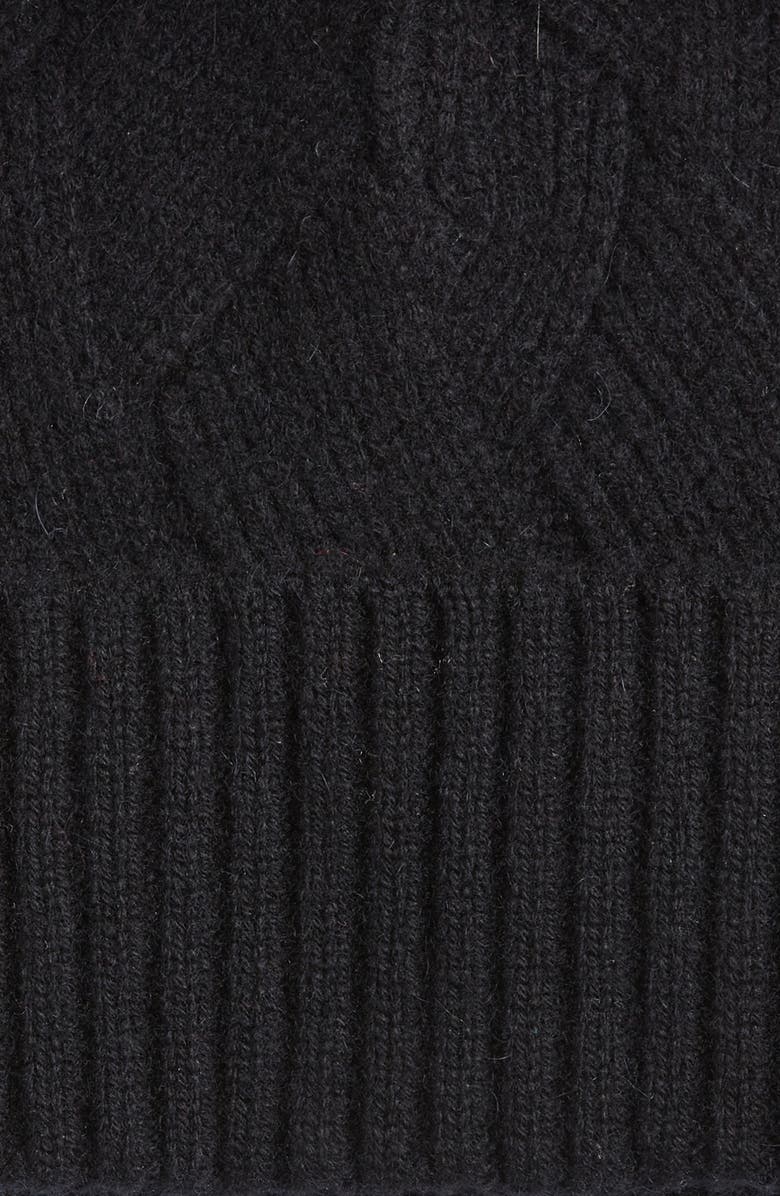 Nordstrom Recycled Cashmere Pom Beanie, Alternate, color, 