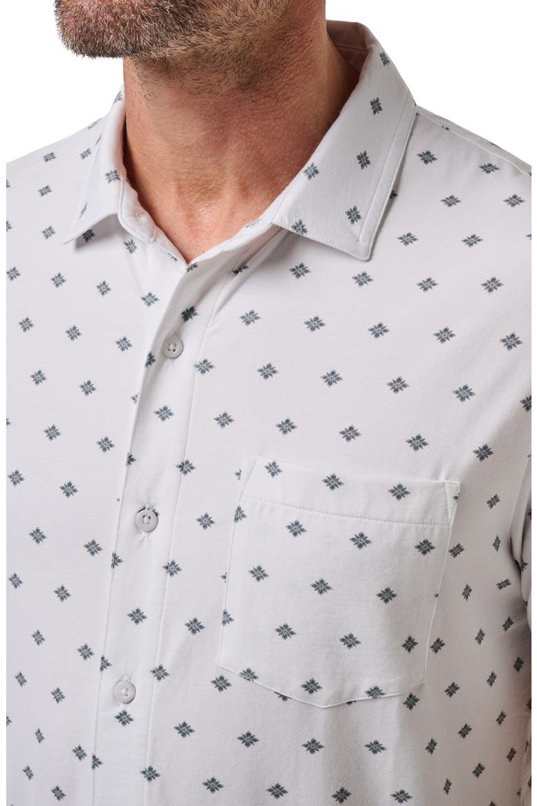 Comfortknit Swing Pocket Polo, Alternate, color, WHITE