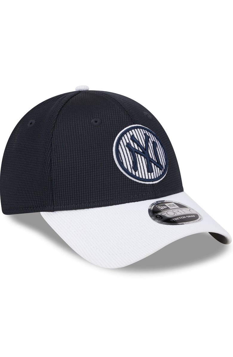 New Era Men's New Era Navy New York Yankees 2024 Batting Practice 9FORTY Adjustable Hat, Alternate, color,