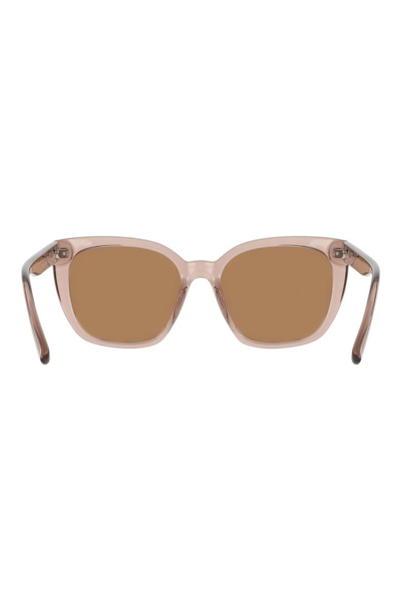 55mm Cat Eye Sunglasses, Alternate, color, TAUPE CRYSTAL