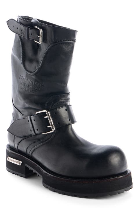 ブーツその他 BALENCIAGA BOOTS (802082WAD4E 1081) balenciaga-mens-biker-boot-fw-