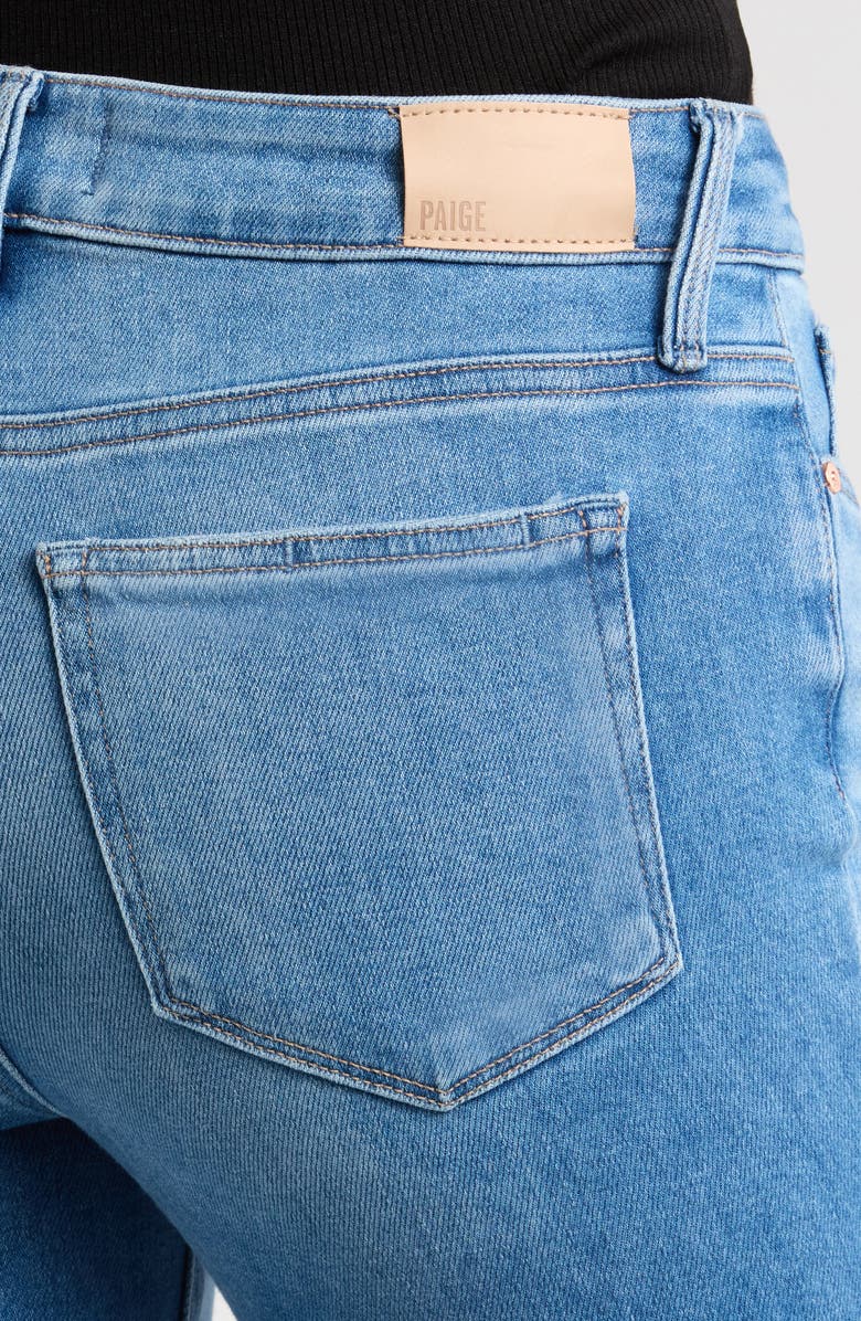 PAIGE Laurel Canyon Raw Hem Bootcut Jeans, Alternate, color, Mesmerize