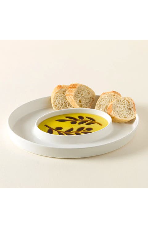 Olive Oil & Vinegar Dipping Tray