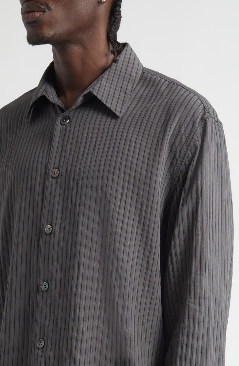 OUR LEGACY Beyond Stripe Button-Up Shirt, Alternate, color, 