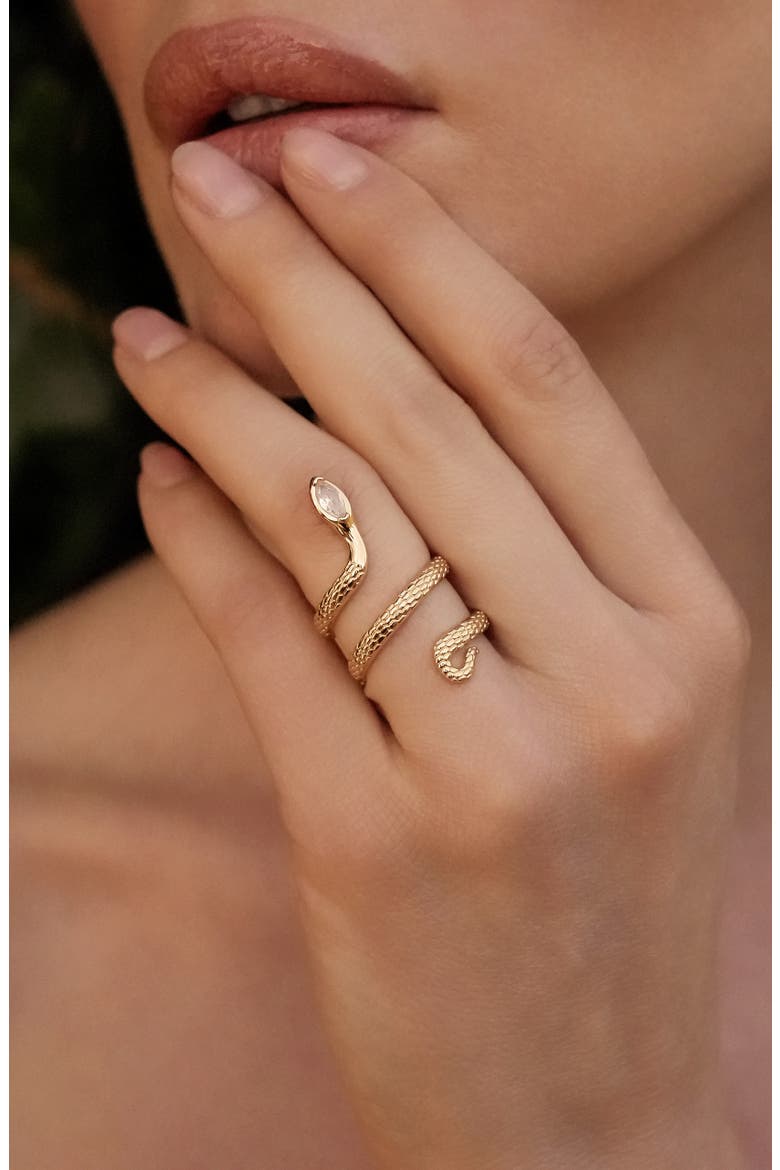 Serpentina Ring, Alternate, color, GOLD