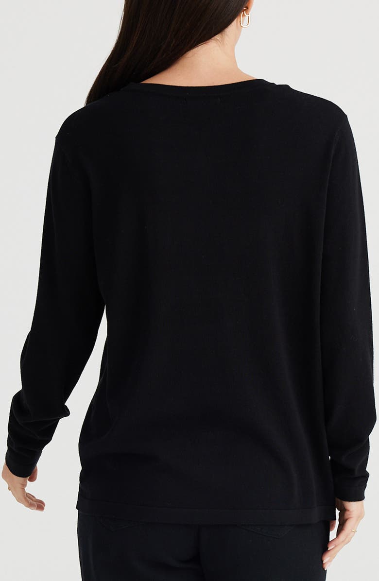 Brave+True Petra Star Knit Top, Alternate, color,