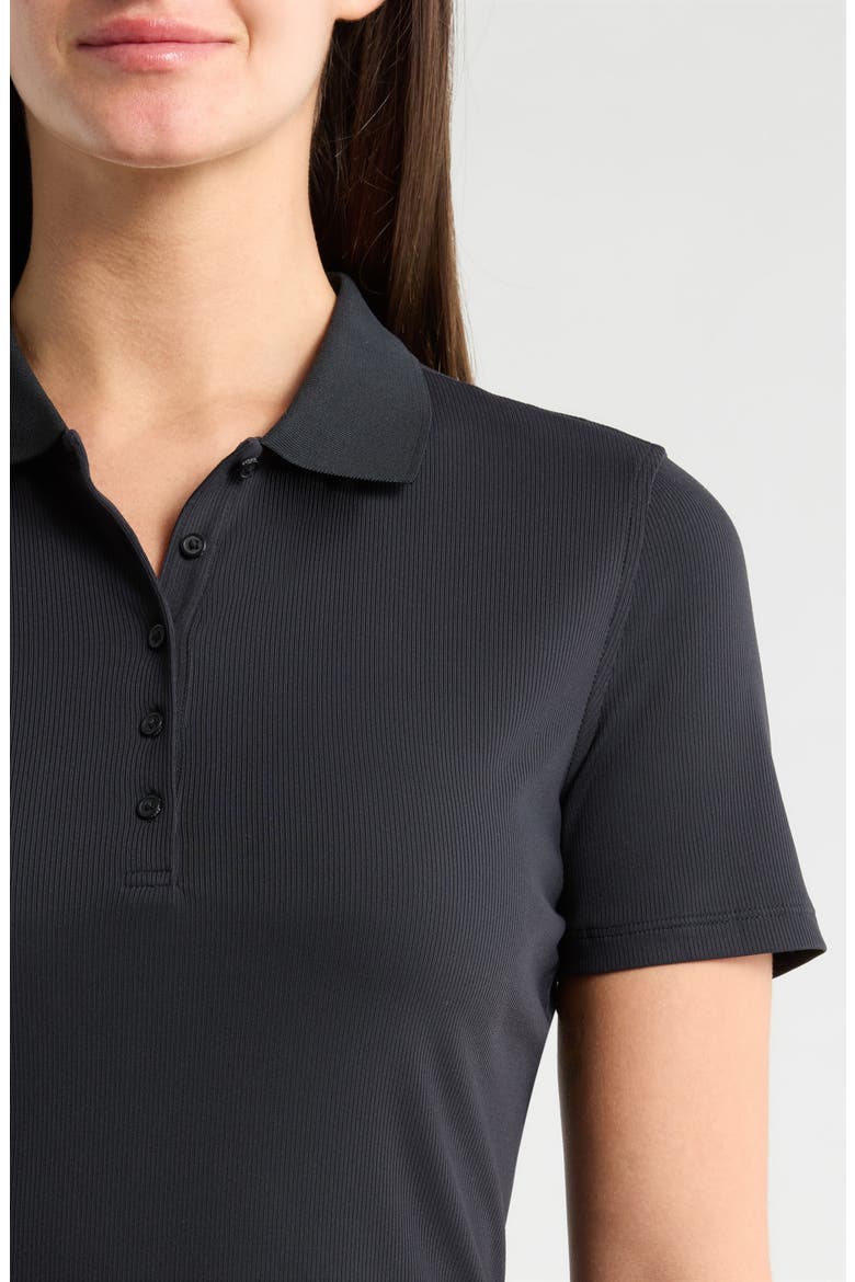 Tech Rib Golf Polo, Alternate, color, ONYX
