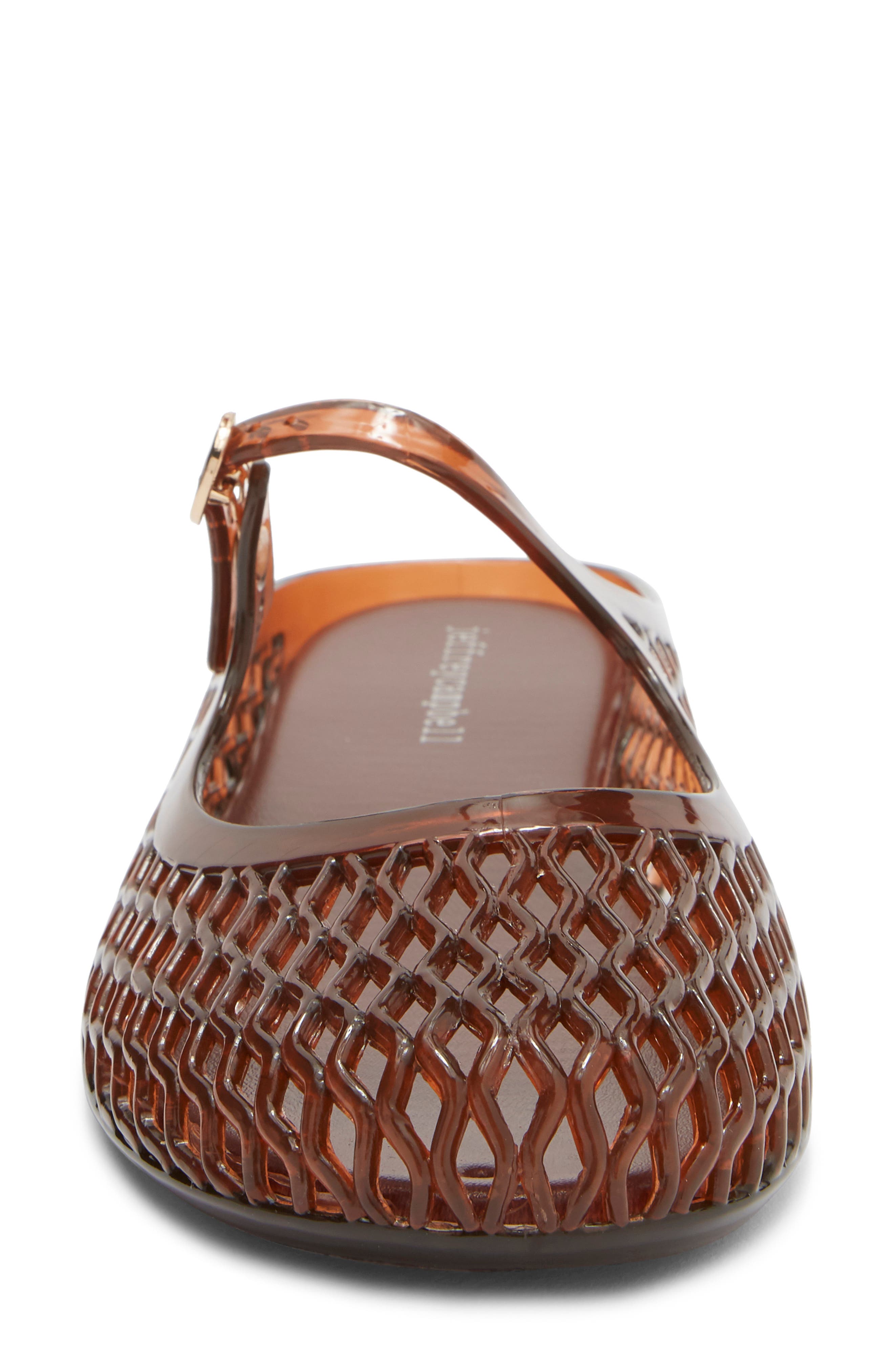 Jeffrey Campbell Adorable Jelly Mary Jane Mule, Alternate, color, Brown